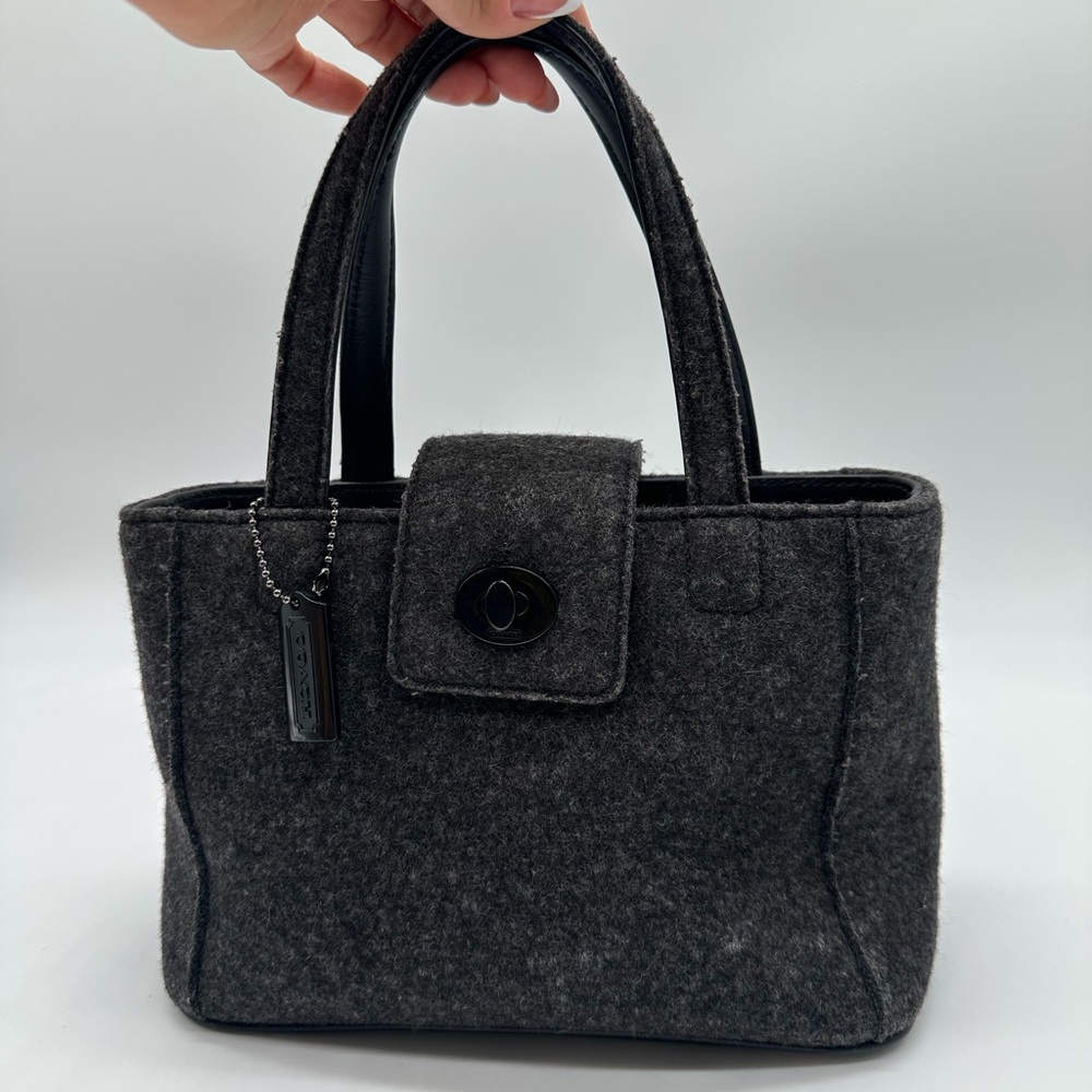 Coach • 8189 Wool Mini Tote - Picture 7 of 14